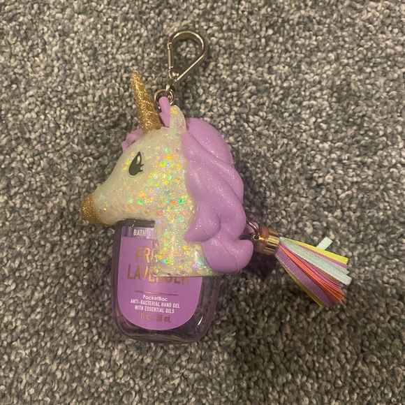 Bath & Body Works Other Purple Unicorn Hand Sanitizer Holder By